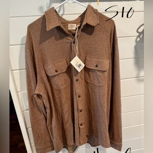 Faherty Legend Sweater Shirt - NWT - XXL